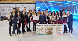 Sport - Pattinaggio - Roma roller team sul podio