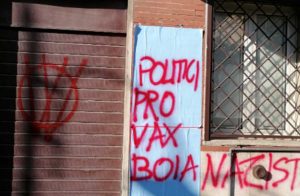Monterotondo - L’attacco vandalico alla sede del Pd
