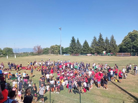 Le squadre Under del Rugby Civitavecchia a Segni