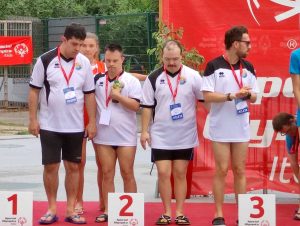 Torino - La 4x25 di Eta Beta bronzo agli Special Olympics