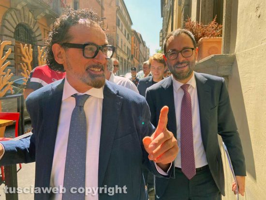 Massimo Erbetti e Stefano Patuanelli
