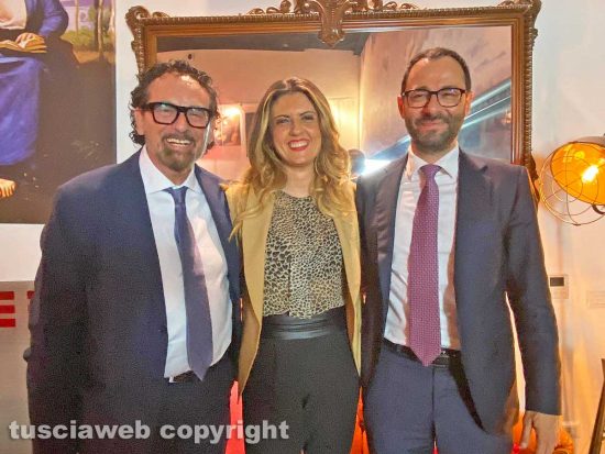 Massimo Erbetti, Alessandra Troncarelli e Stefano Patuanelli