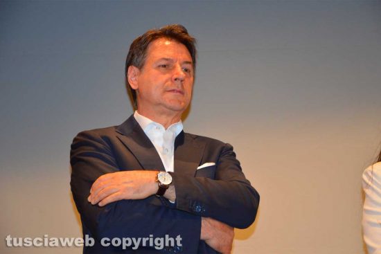 Giuseppe Conte a Viterbo