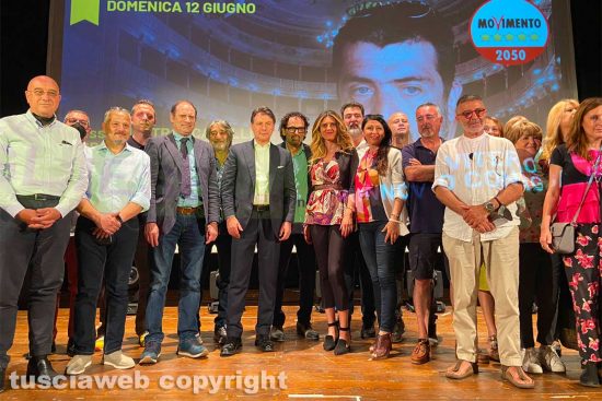 Giuseppe Conte a Viterbo