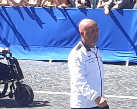 Giampiero Monti alla parata del 2 giugno