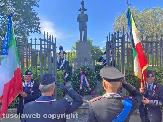 Festa dell'Arma - Deposizione corona di fiori