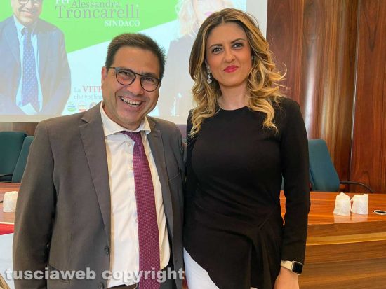 Viterbo - Alessio D'Amato e Alessandra Troncarelli
