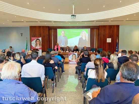 Viterbo - L'incontro con Alessio D'Amato a sostegno di Alessandra Troncarelli