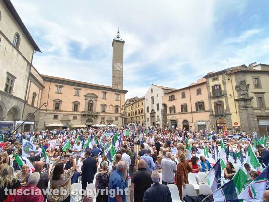 Viterbo - Il comizio di Giorgia Meloni
