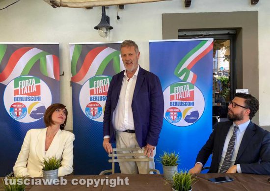 Viterbo - L’incontro con Bernini a sostegno di Ubertini