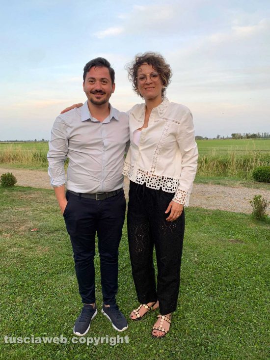 Andrea De Santis e Valeria Giura