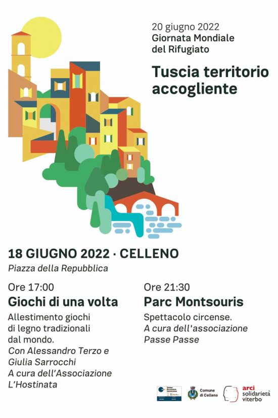 Celleno - Il programma della giornata mondiale del Rifugiato