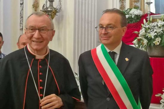 Bolsena - Pietro Parolin e Paolo Dottarelli