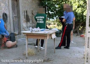 Vitorchiano - L'intervento del Nucleo operativo ente tutela animali ambiente e dei carabinieri