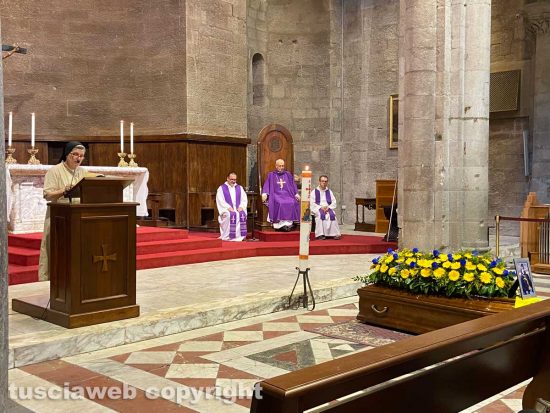 Viterbo - I funerali di Alfredo Lucaccioni