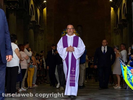 Viterbo - I funerali di Alfredo Lucaccioni