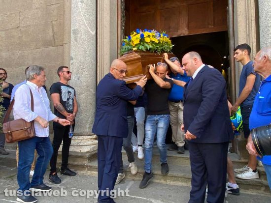Viterbo - I funerali di Alfredo Lucaccioni