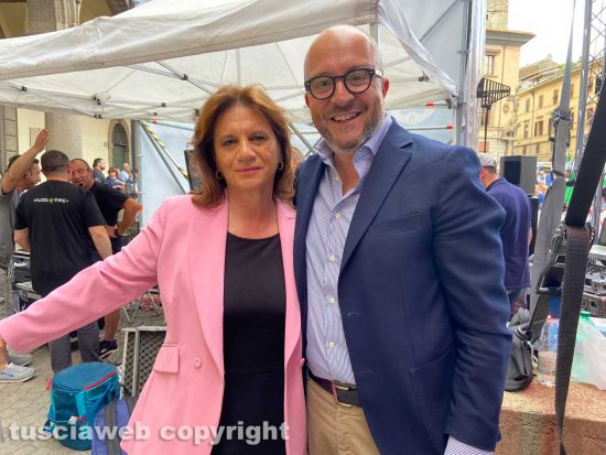 Laura Allegrini e Mauro Rotelli
