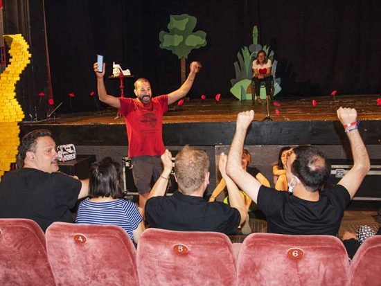 Viterbo - Il Mago di Oz - l'assistente alla regia Francesco Cerra