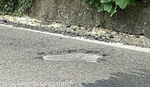 Viterbo - Il tratto di strada San Martino al cimino - Ronciglione