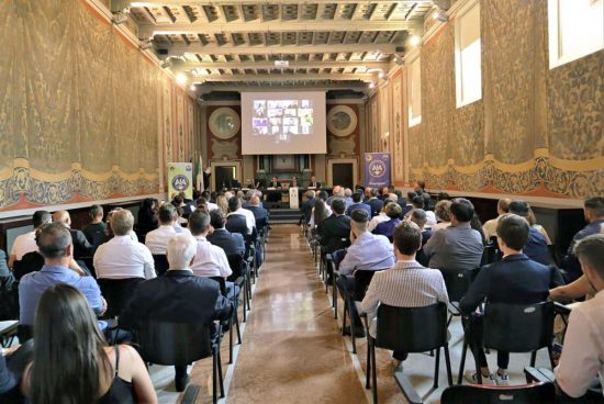 La cerimonia per gli 80 anni della sezione viterbese dell'associazione italiana arbitri