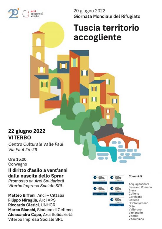Programma convegno 22 giugno ARCI Viterbo