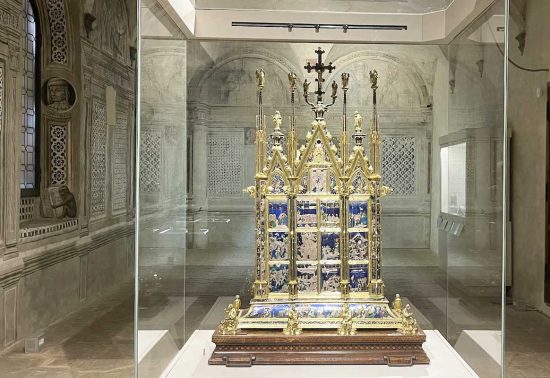 Orvieto - Il "Reliquiario del Corporale" del Museo dell’Opera del Duomo la Libreria Albèri