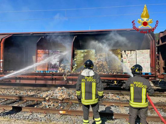 Orte - Vagone a fuoco