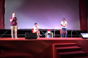 Bagnoregio - Giorgia Farina al Civita cinema