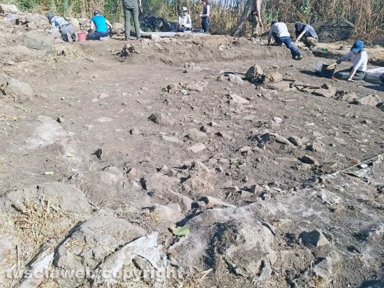 Montefiascone - Gli scavi archeologici nel santuario di Piana del Lago