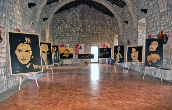 Montefiascone - Le opere lignee di Paolo Pezzato in mostra alla Rocca dei Papi