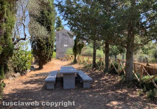 Area di sosta dopo il restyling