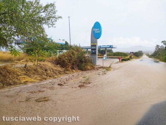 Bomba d'acqua sulla Teverina