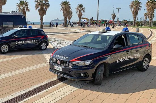 Civitavecchia - Carabinieri sul litorale