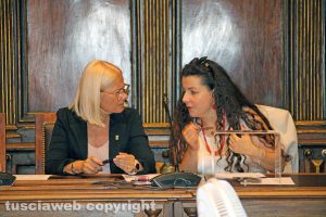 Viterbo - Consiglio comunale - Chiatti e Frontini