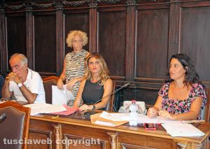 Viterbo - Consiglio comunale - Ricci, Delle Monache, Troncarelli e Sanna