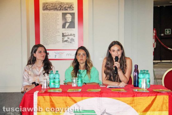 La presentazione del Pride di Viterbo con Alice Castri, Anna Claudia Petrillo e Virginia Migliore