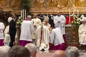 L'Ordine Equestre del Santo Sepolcro all'ordinazione episcopale di Fortunato Frezza