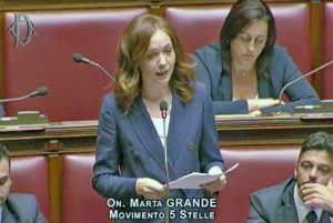 Marta Grande alla camera