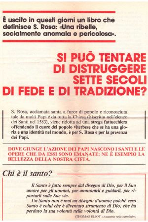 Un commento sul libro "La menta e la croce"