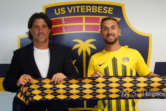 Sport - Calcio - Viterbese - Mariano Fernandez e Alessandro Polidori