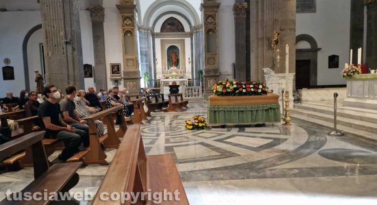 Viterbo - I funerali di Alberto Valentini