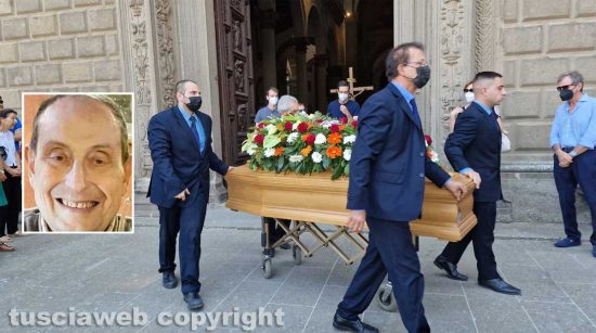 Viterbo - I funerali di Alberto Valentini