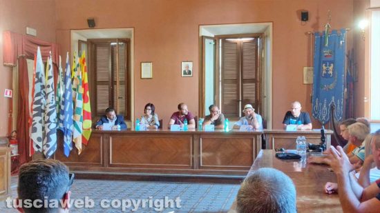 Ronciglione - La presentazione del palio Corse a vuoto