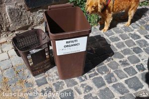 Viterbo - L’immondizia a via San Leonardo 23 