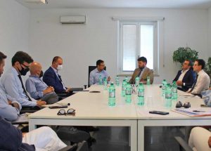 Il presidente della provincia Alessandro Romoli
