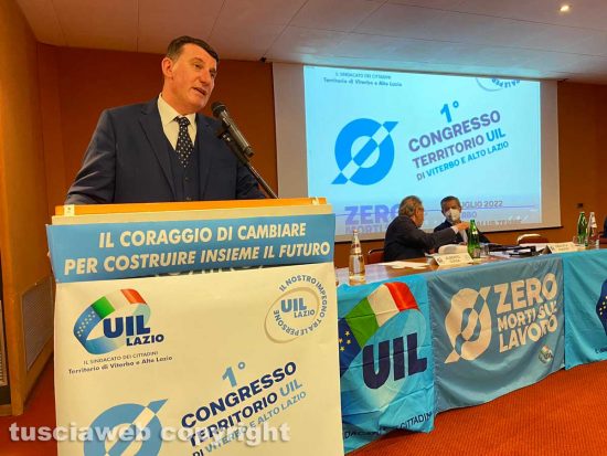 Giancarlo Turchetti al congresso Uil