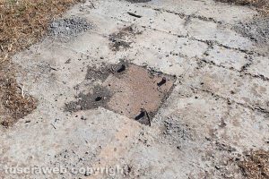 Montalto di Castro - Il parcheggio per camper
