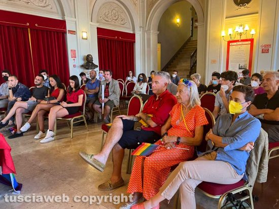Viterbo - La presentazione del Lazio pride