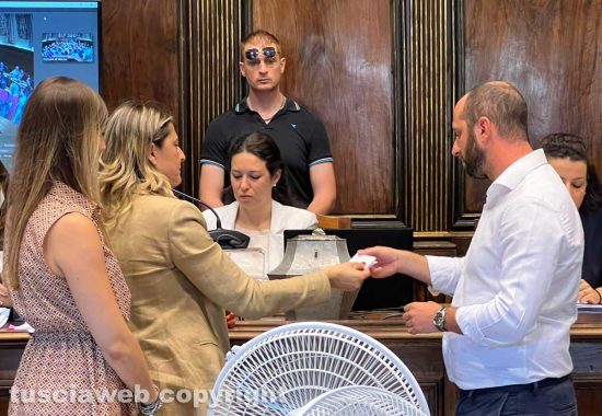 Viterbo - Consiglio comunale - Elezione del presidente - Lo scrutinio